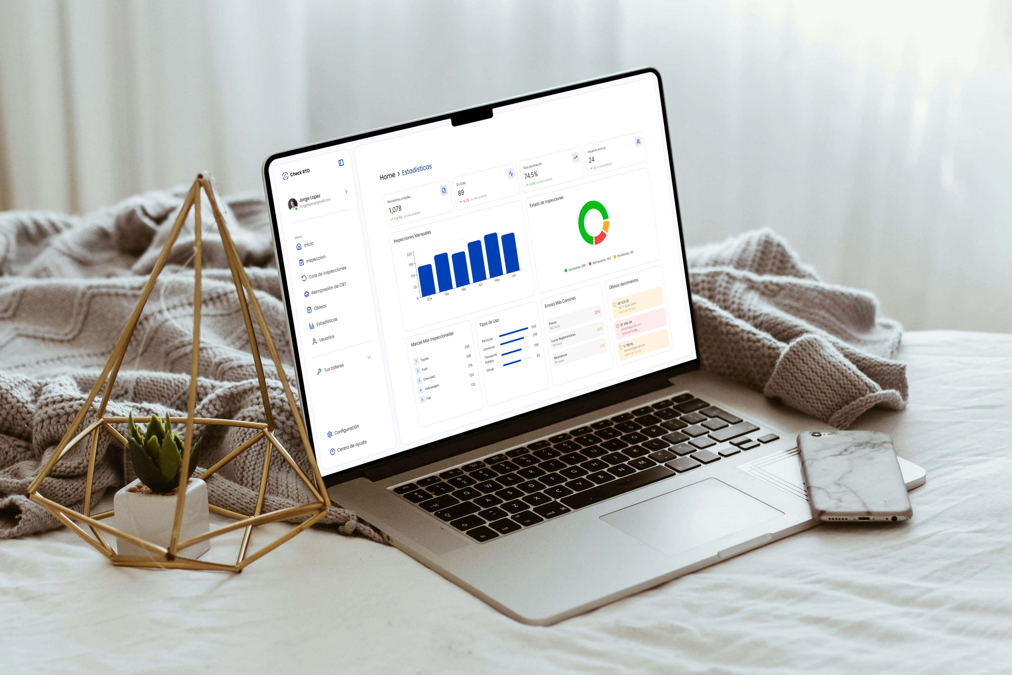 CheckRTO — Web Development, screen 2